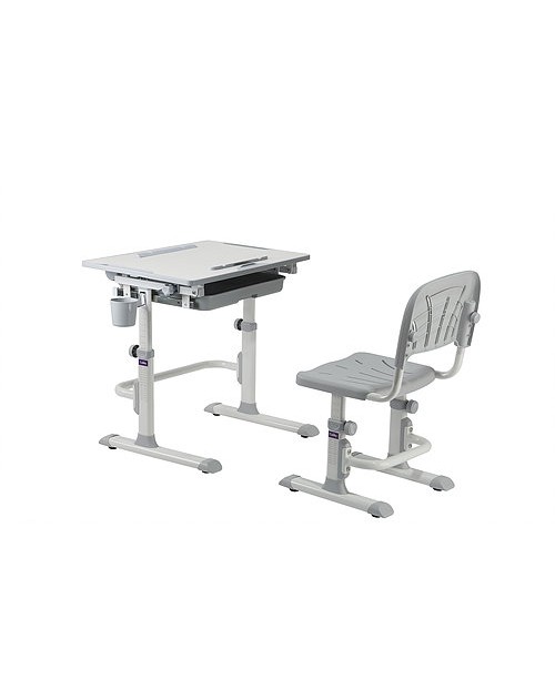 Cubby Karo Grey - Ergonomiczne biurko z krzesełkiem