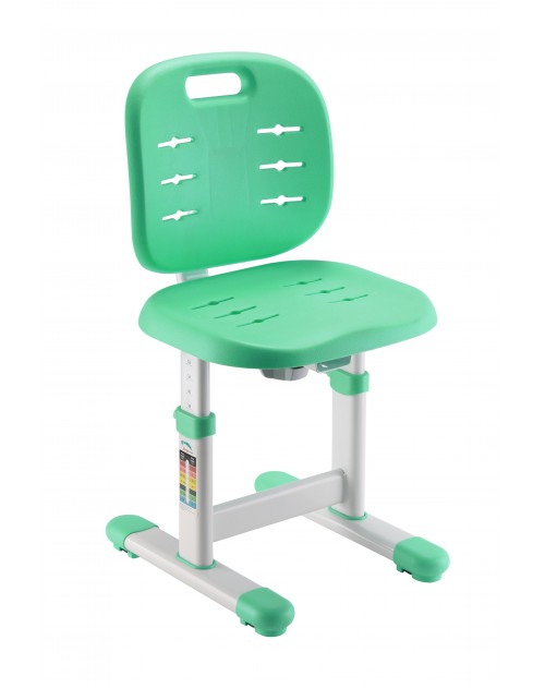 SST2 Green - Regulowane krzesełko dziecięce FunDesk