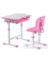 Piccolino III Pink - zestaw biurko z krzesełkiem dla dzieci